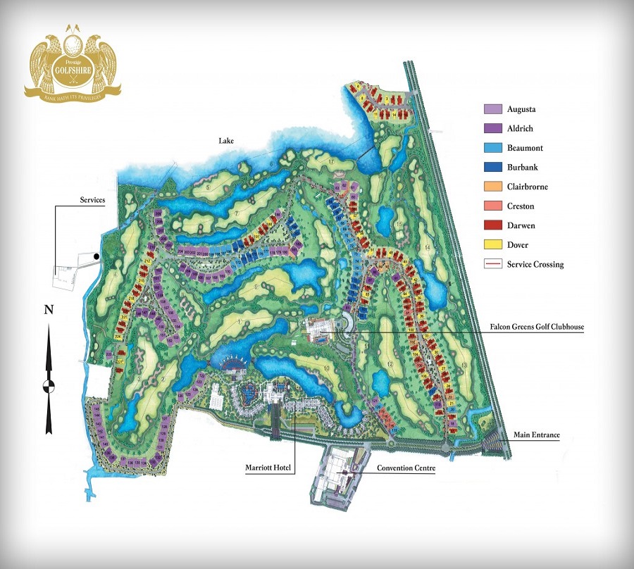Prestige Golfshire Master Plan